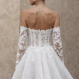 Robe bustier mariage civil