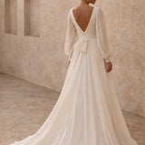 Robe ivoire mariage civil