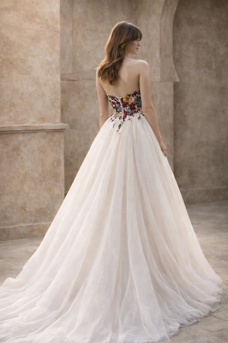 Robe mariage civil couleur