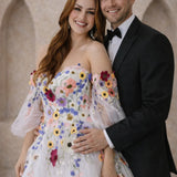 Robe mariage civil femme ronde