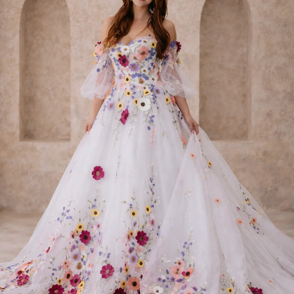 Robe mariage civil femme ronde