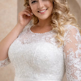 Robe mariage civil grande taille
