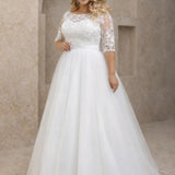 Robe mariage civil grande taille