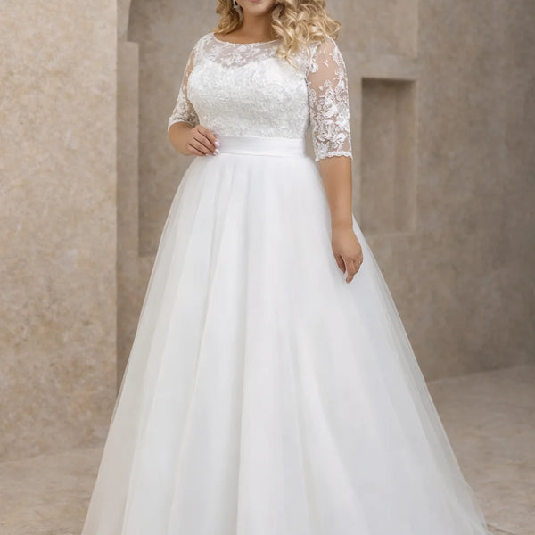 Robe mariage civil grande taille