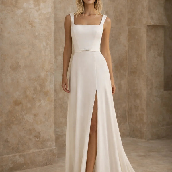Robe mariage civil moderne