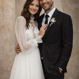 Robe mariage civil dos nu