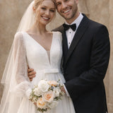 Robe mariage civil romantique