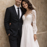 Robe pour mariage civil hiver