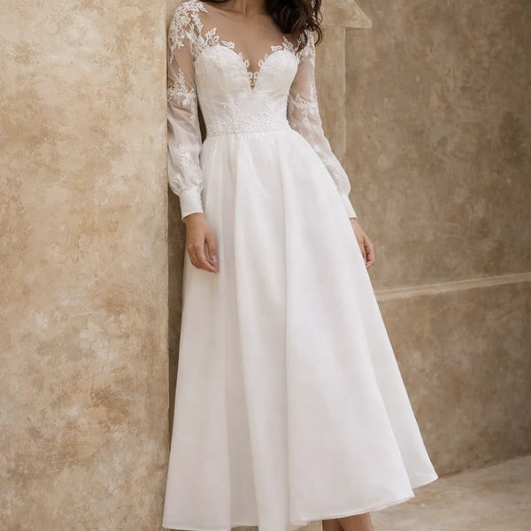 Robe pour mariage civil hiver