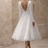 Robe vintage mariage civil invite